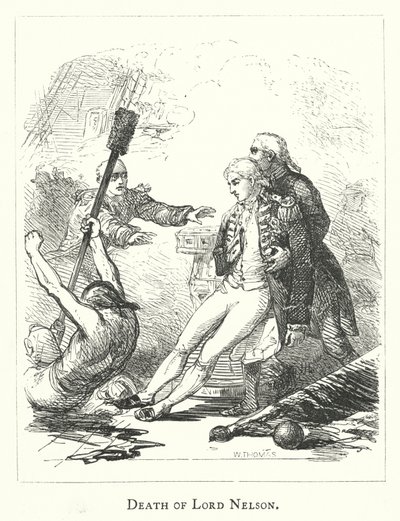 Mort de Lord Nelson - English School