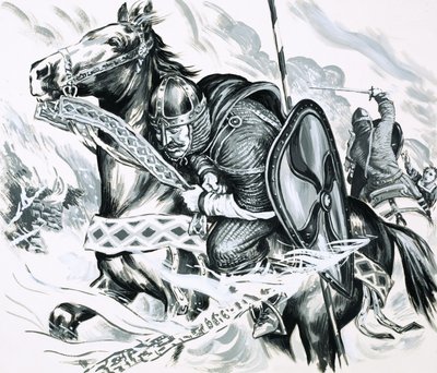 La mort de Guillaume le Conquérant - English School