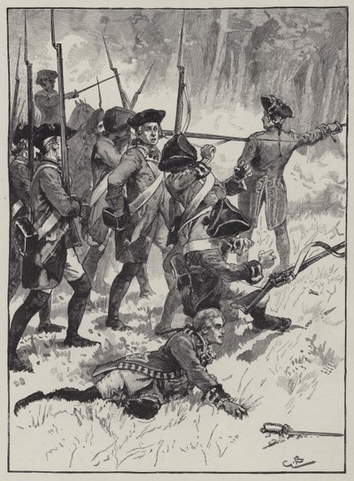 Défaite du général Braddock dans l