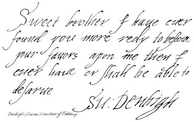 Susan, comtesse de Denbigh - English School