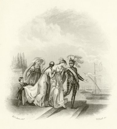 Départ de Richard I de Chypre - English School
