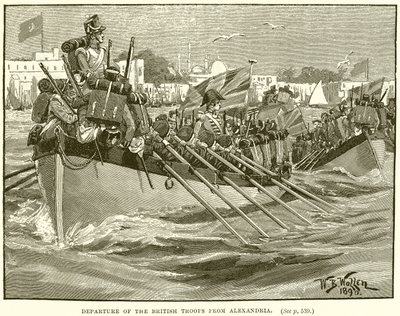 Départ des troupes britanniques d