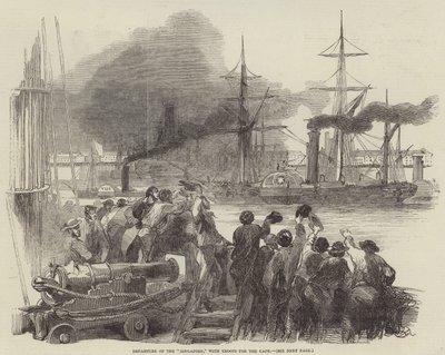 Départ du "Singapore" avec des troupes pour le Cap - English School
