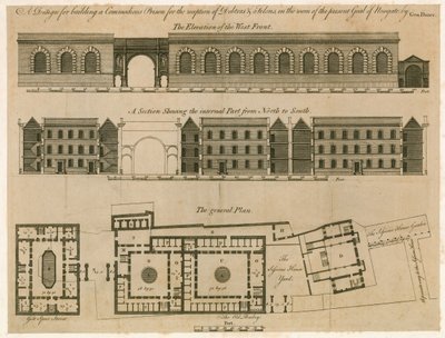 Conception pour la prison de Newgate - English School