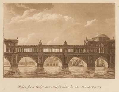 Projet de pont près de Somerset Place - English School