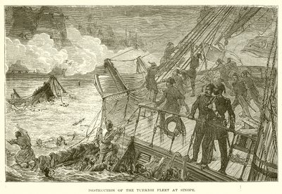 Destruction de la Flotte Turque à Sinope - English School