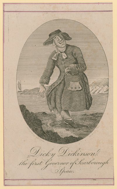 Dicky Dickinson, le premier gouverneur de Scarborough Spaw - English School