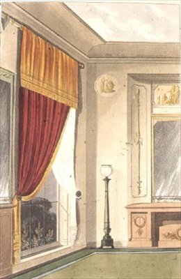 Rideau de fenêtre de salle à manger et buffet, planche 86 de l