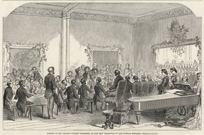 Dîner pour les ouvriers de M. Thomas Cubitt à la nouvelle résidence de l