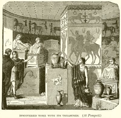 Tombe découverte avec ses trésors (à Pompéi) - English School