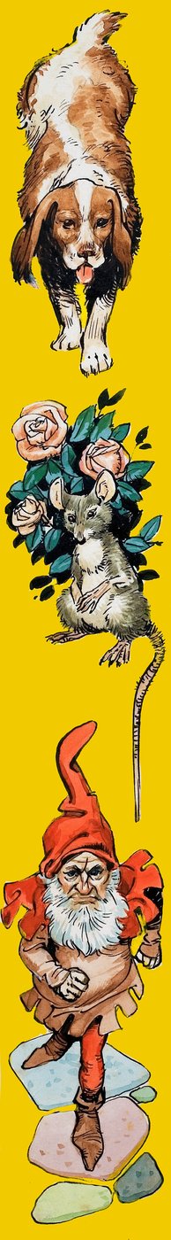 Chien, souris et elfe - English School