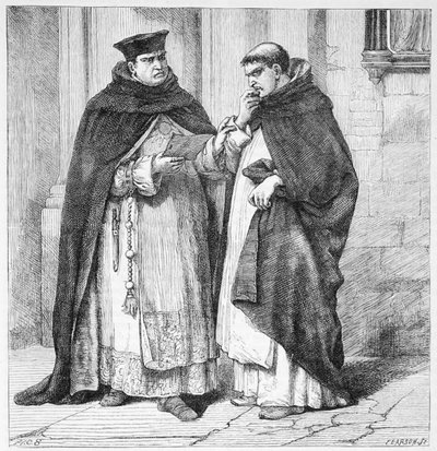 Moine dominicain et inquisiteur - English School