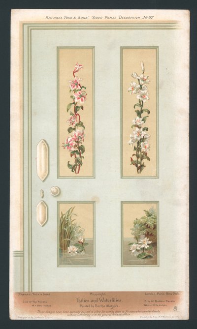 Décoration de Panneau de Porte - English School