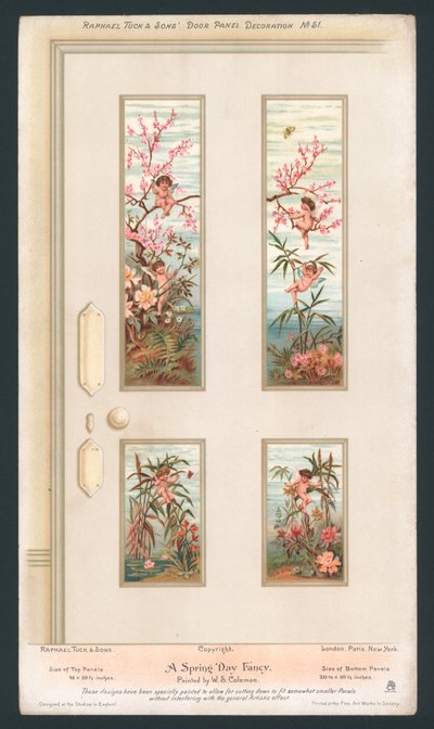 Décoration de Panneau de Porte - English School