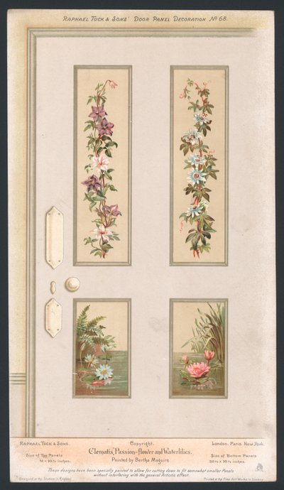 Décoration de Panneau de Porte - English School