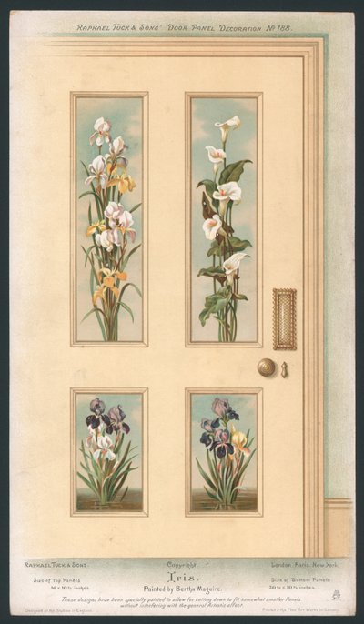Décoration de Panneau de Porte - English School