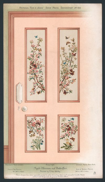 Décoration de Panneau de Porte - English School
