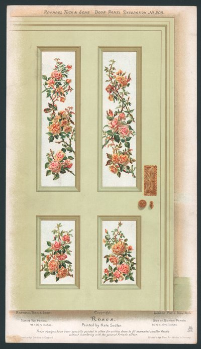 Décoration de Panneau de Porte - English School