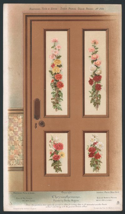 Décoration de Panneau de Porte - English School
