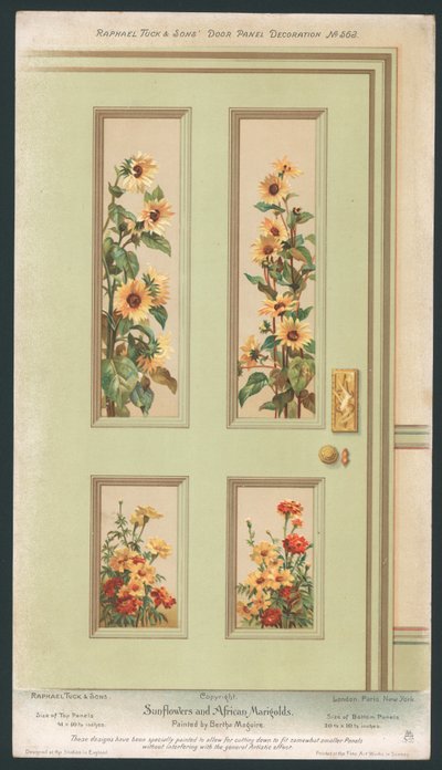 Décoration de Panneau de Porte - English School