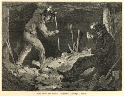 Parmi les mineurs - préparation d