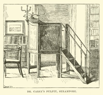 Chaire du Dr Carey, Serampore - English School