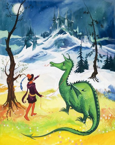 Dragon en laisse - English School