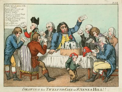 Tirage pour le gâteau des Rois à St Annes Hill - English School