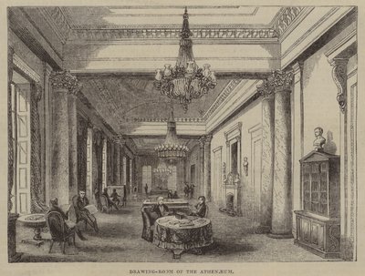 Salon du club Athenaeum, Londres - English School