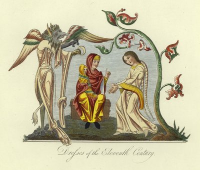 Vêtements du XIe siècle - English School