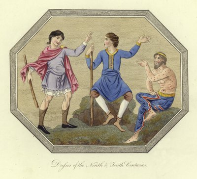 Vêtements des IXe et Xe siècles - English School