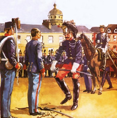 Dreyfus humilié en public - English School