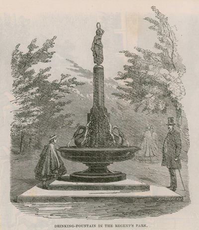 Fontaine à boire dans le Regents Park - English School