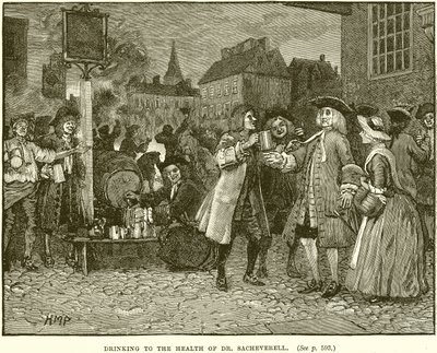 Porter un toast à la santé du Dr. Sacheverell - English School