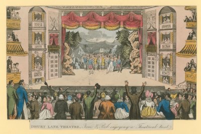 Drury Lane Theatre : Tom et Bob profitant d