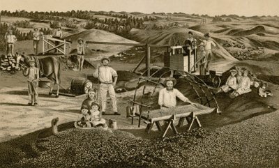 Tri à sec (lithographie) - English School