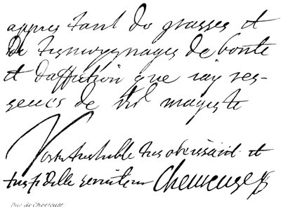 Duc de Chevreuse - English School