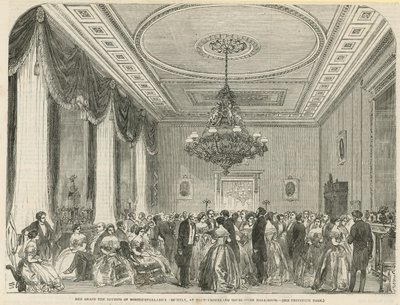 Assemblée de la duchesse de Northumberland - English School