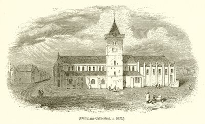 Cathédrale de Dunblane, en 1620 - English School