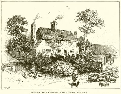 Dunford, près de Midhurst, où Cobden est né - English School