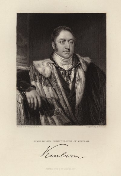 Comte de Verulam - English School