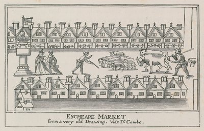 Eastcheap, vers 1598 - English School