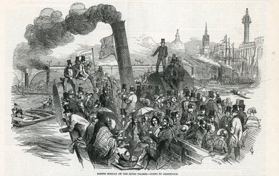 Lundi de Pâques sur la Tamise - en route pour Greenwich - English School