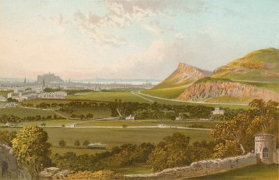 Édimbourg depuis le château de Craigmillar - English School