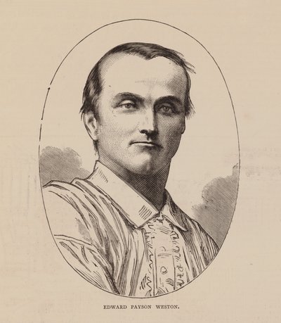 Edward Payson Weston (gravure) - English School
