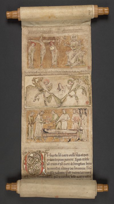 Egerton MS 2849, Membrane I, vers 1225-30 (vélin) - English School