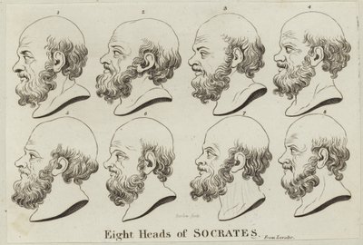 Huit têtes de Socrate - English School