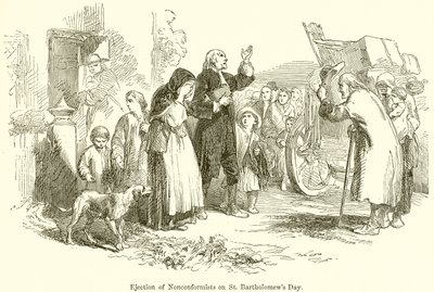 Expulsion des non-conformistes le jour de la Saint-Barthélemy - English School