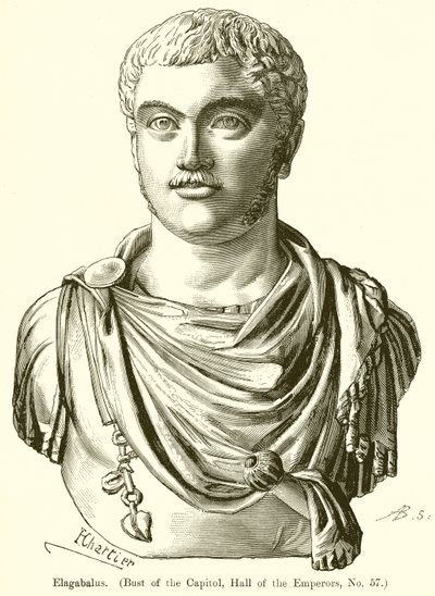 Élagabal (Buste du Capitole, Salle des Empereurs, No. 57) - English School