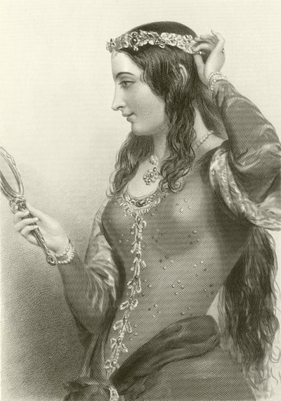 Éléonore de Provence, reine du roi Henri III - English School